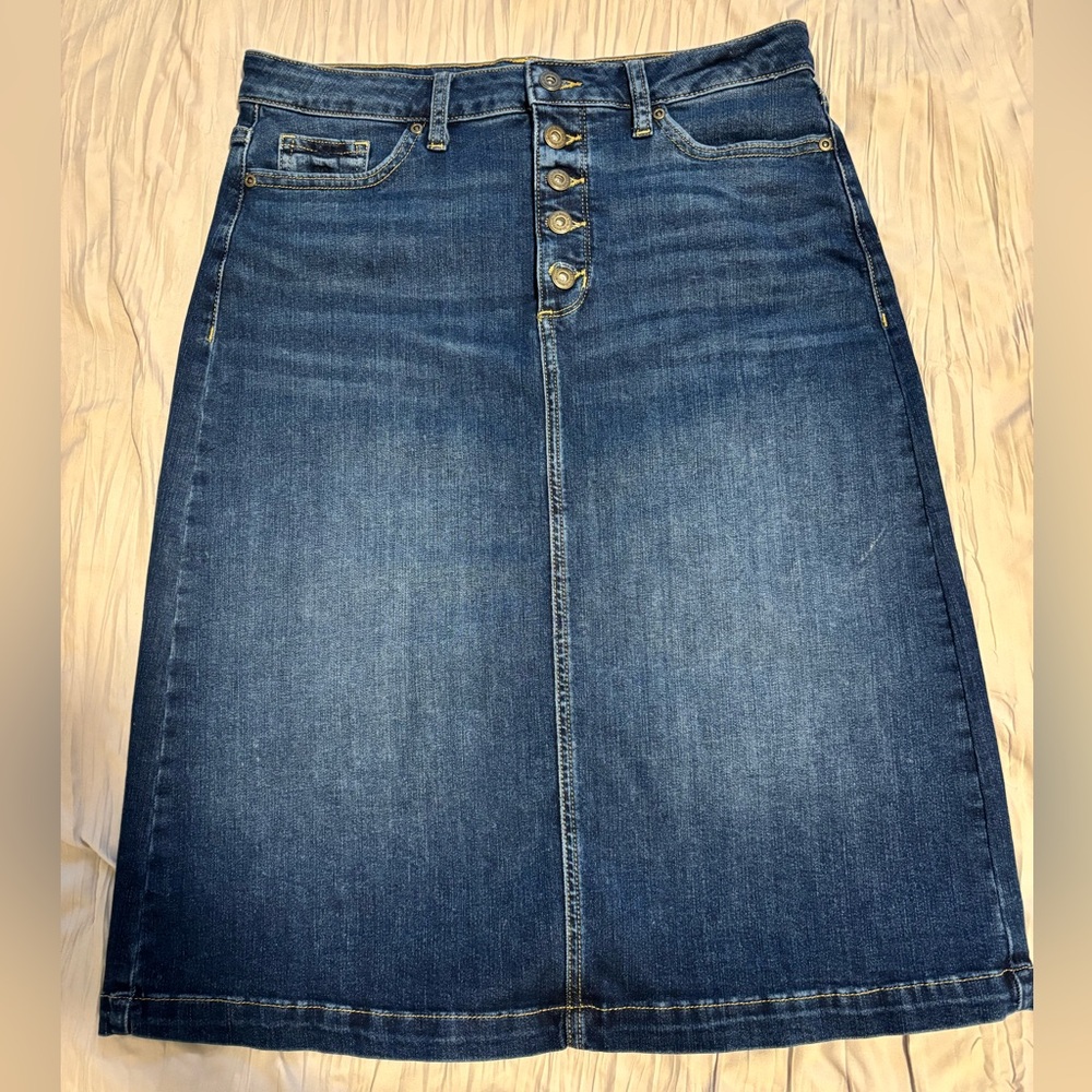 St. John’s Bay denim skirt
